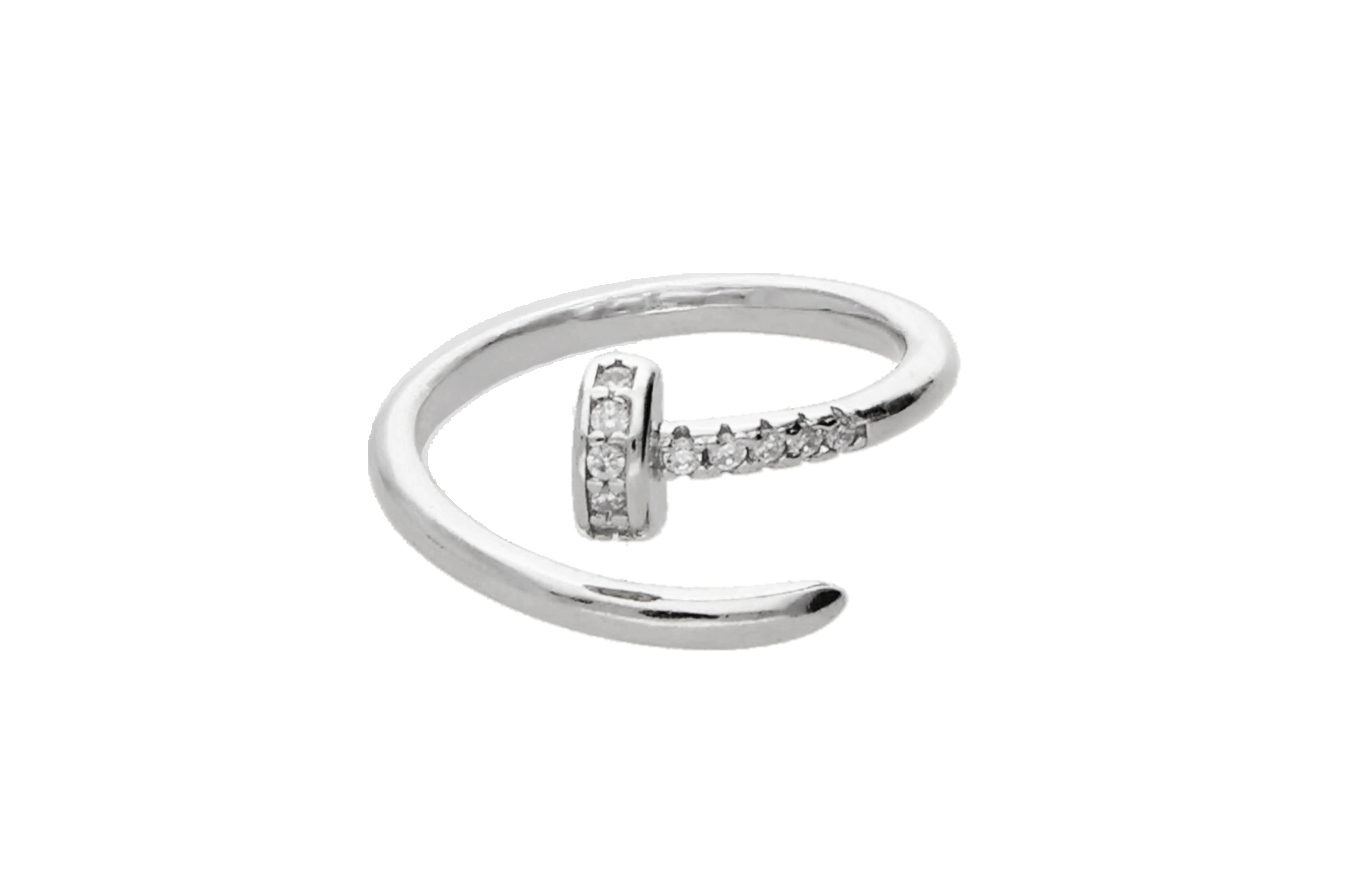 Twinkle Nail Ring: Glam in Every Angle!